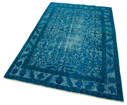 Collection of 4' 7'' x 7' 7'' Turkish Hand Carved Rug in a gallery layout