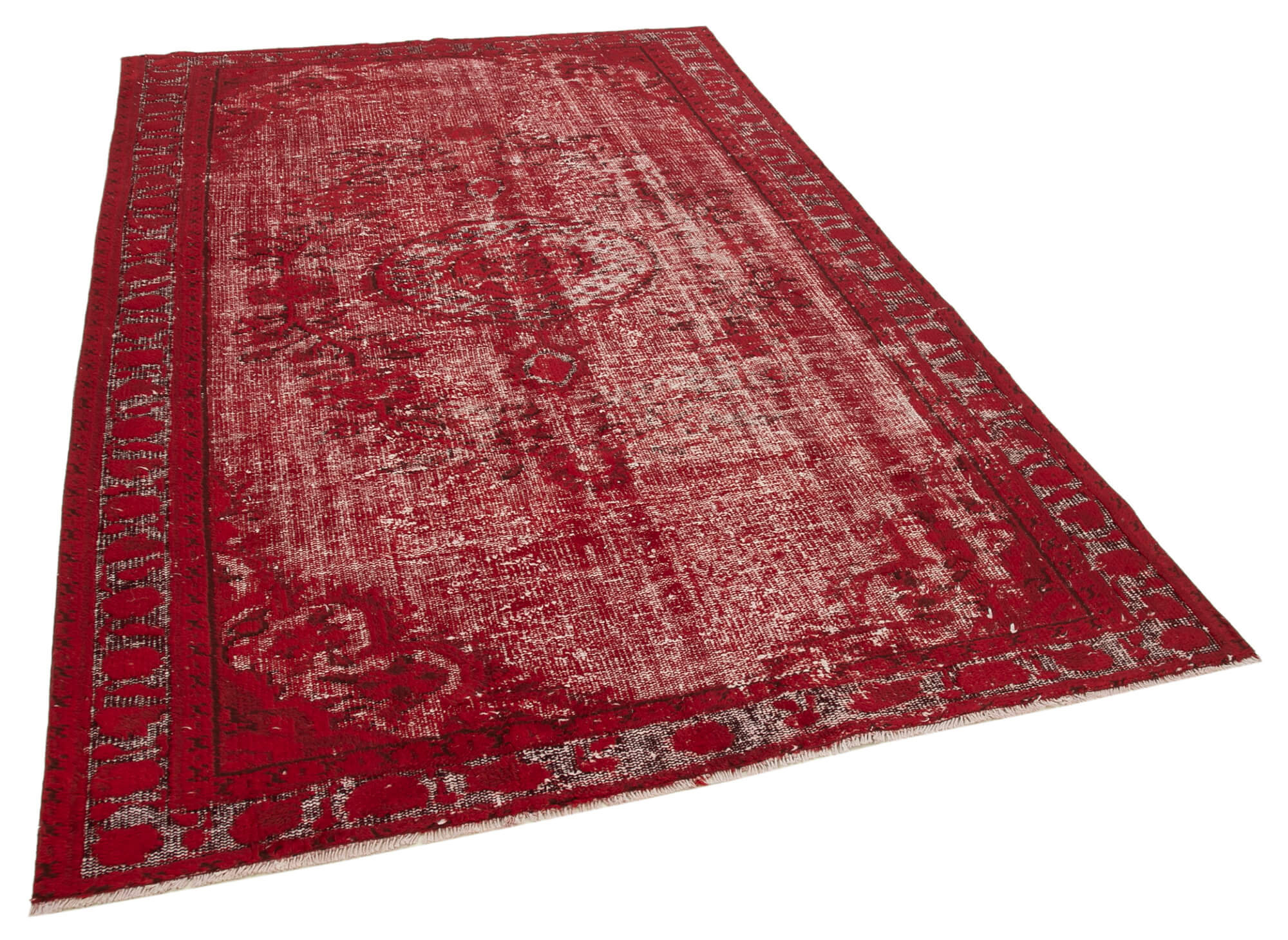 Collection of 5' 10'' x 8' 10'' Turkish Hand Carved Rug in a gallery layout