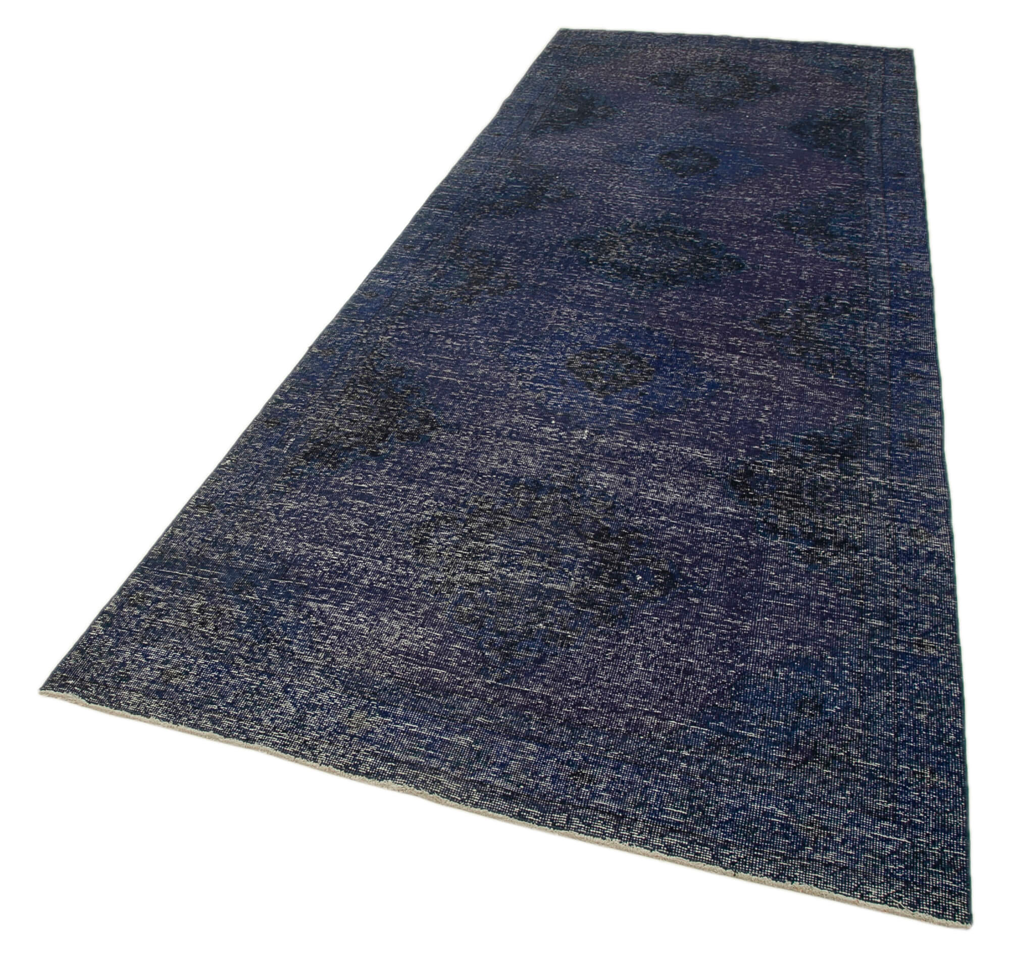 Collection of 4' 5'' x 12' 4'' Turkish Hand-Knotted Runner Rug in a gallery layout