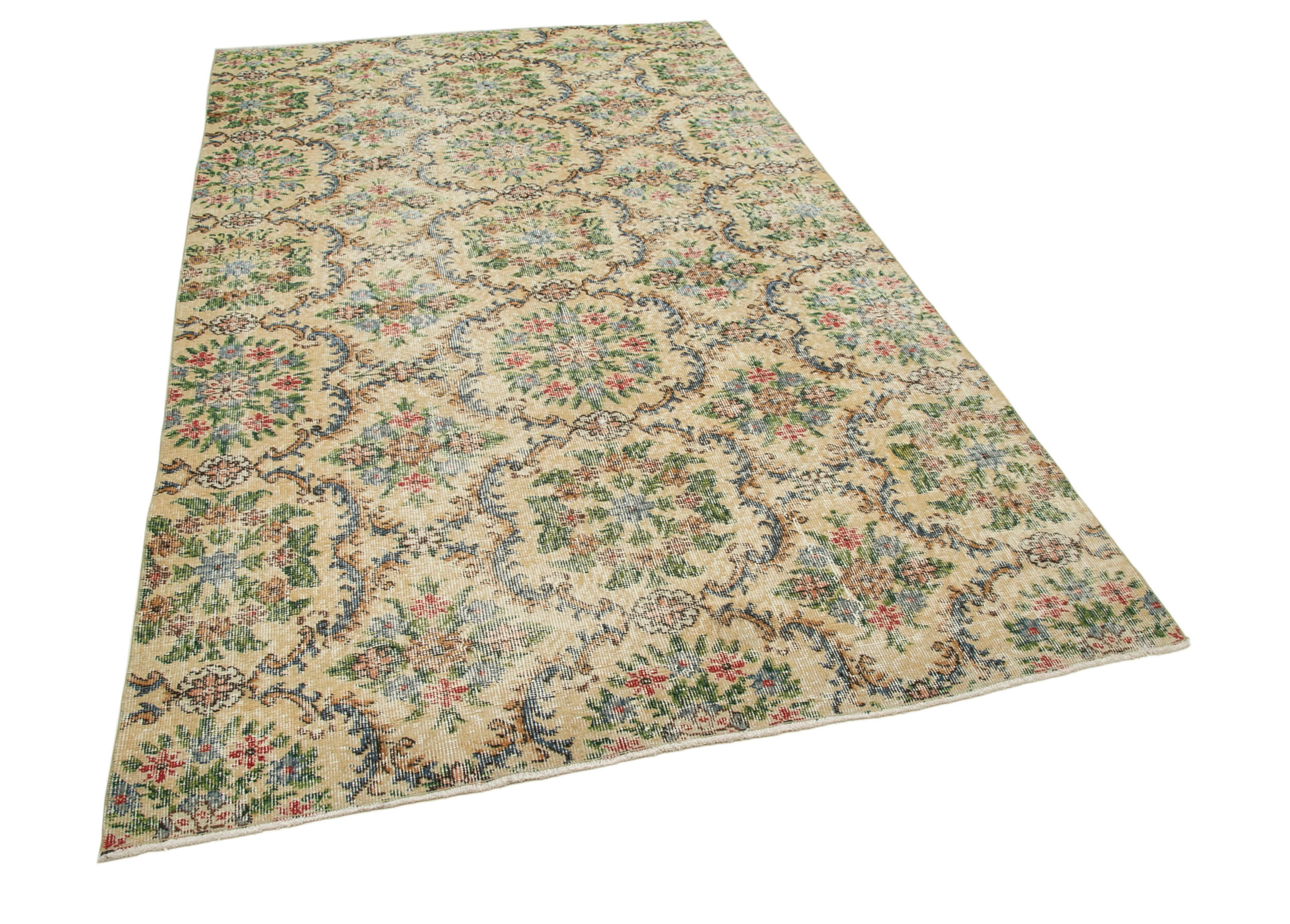 Collection of 5' 3'' x 8' 11'' Hand-Knotted Turkish Boho Rug in a gallery layout