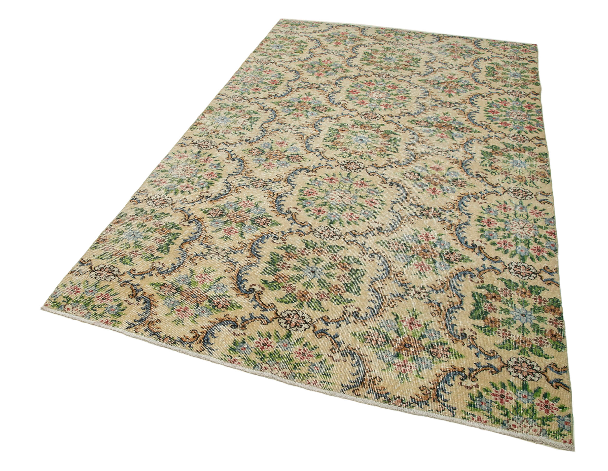 Collection of 5' 3'' x 8' 11'' Hand-Knotted Turkish Boho Rug in a gallery layout