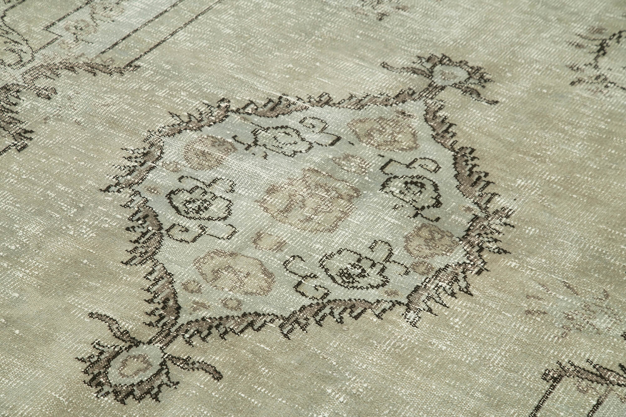 Collection of 6' x 9' 2'' Handmade Vintage Overdyed Rug in a gallery layout