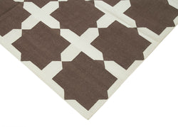 Collection of 6' 1'' x 9' Flatweave Dhurrie Rug in a gallery layout