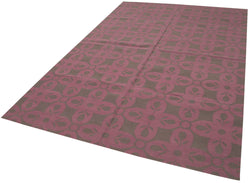 Collection of 6' 1'' x 8' 10'' Flatweave Dhurrie Rug in a gallery layout