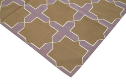 Collection of 6' 3'' x 8' 10'' Flatweave Dhurrie Rug in a gallery layout