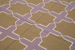 Collection of 6' 3'' x 8' 10'' Flatweave Dhurrie Rug in a gallery layout