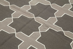 Collection of 6' 2'' x 8' 11'' Flatweave Dhurrie Rug in a gallery layout