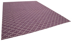 Collection of 10' 2'' x 13' 9'' Flatweave Dhurrie Rug in a gallery layout