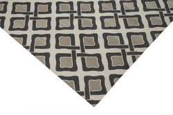 Collection of 8' 1'' x 9' 9'' Flatweave Dhurrie Rug in a gallery layout