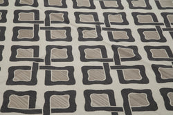 Collection of 8' 1'' x 9' 9'' Flatweave Dhurrie Rug in a gallery layout