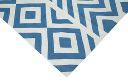 Collection of 7' 11'' x 9' 9'' Flatweave Dhurrie Rug in a gallery layout