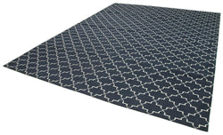 Collection of 9' 1'' x 11' 10'' Flatweave Dhurrie Rug in a gallery layout