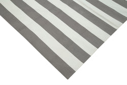 Collection of 8' 11'' x 12' Flatweave Dhurrie Rug in a gallery layout