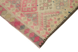 Collection of 2' 11'' x 13' 7'' Handmade Runner Rug in a gallery layout