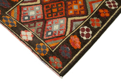 Collection of 2' 11'' x 13' 8'' Handmade Runner Rug in a gallery layout