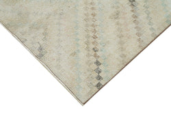 Collection of 4' 2'' x 10' 5'' Hand-Knotted Turkish Boho Rug in a gallery layout