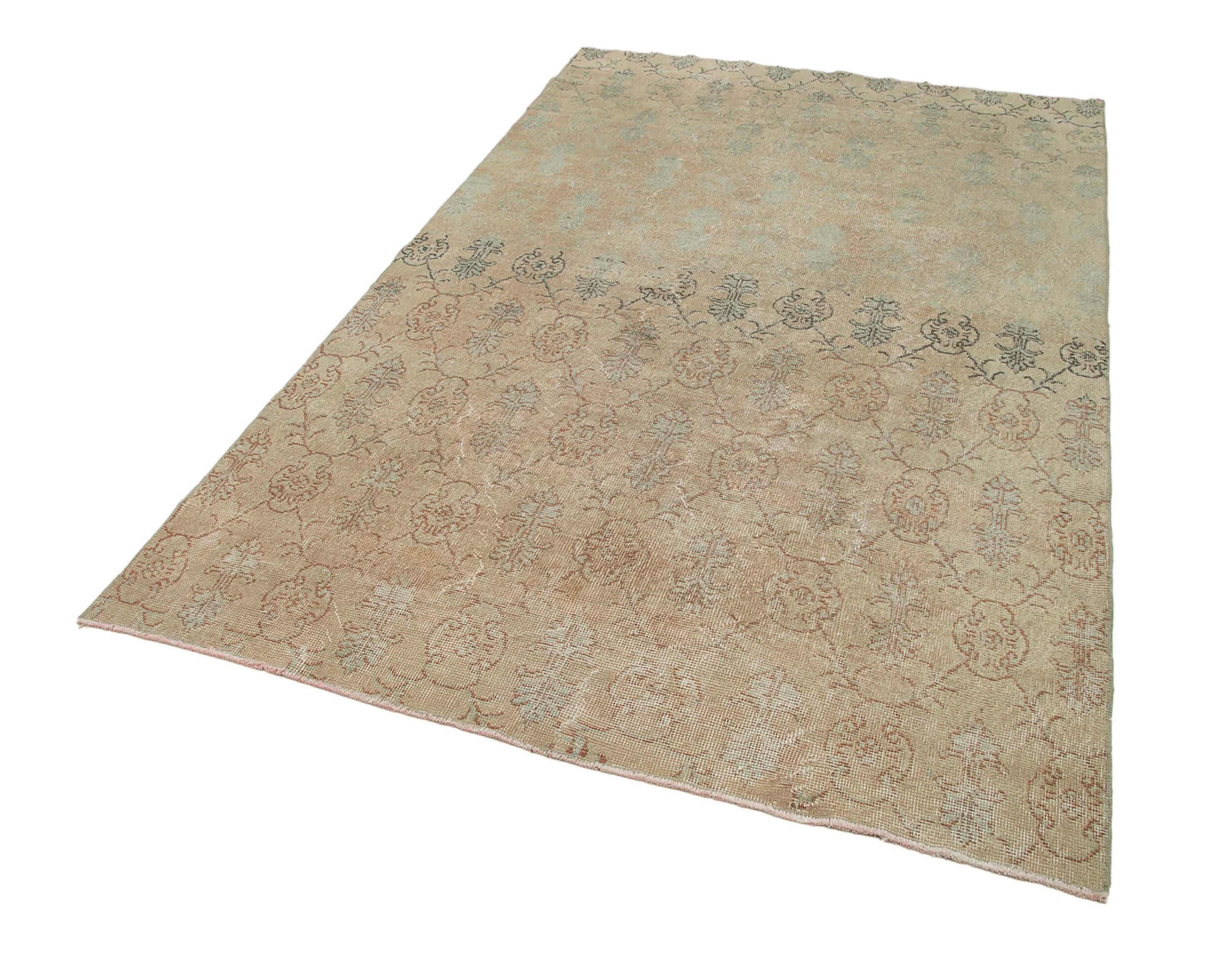 Collection of 5' 1'' x 8' 6'' Hand-Knotted Turkish Boho Rug in a gallery layout