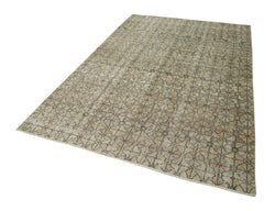 Collection of 5' 11'' x 9' 3'' Hand-Knotted Turkish Boho Rug in a gallery layout