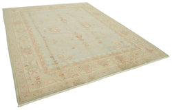 Collection of 8' 0'' x 10' 0'' Hand-Knotted Oushak Rug in a gallery layout