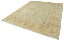 Collection of 8' 0'' x 10' 0'' Hand-Knotted Oushak Rug in a gallery layout