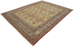 Collection of 7' 8'' x 10' 0'' Hand-Knotted Oushak Rug in a gallery layout