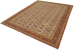 Collection of 8' 0'' x 9' 10'' Hand-Knotted Oushak Rug in a gallery layout