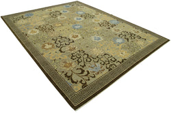 Collection of 7' 11'' x 10' 0'' Hand-Knotted Oushak Rug in a gallery layout