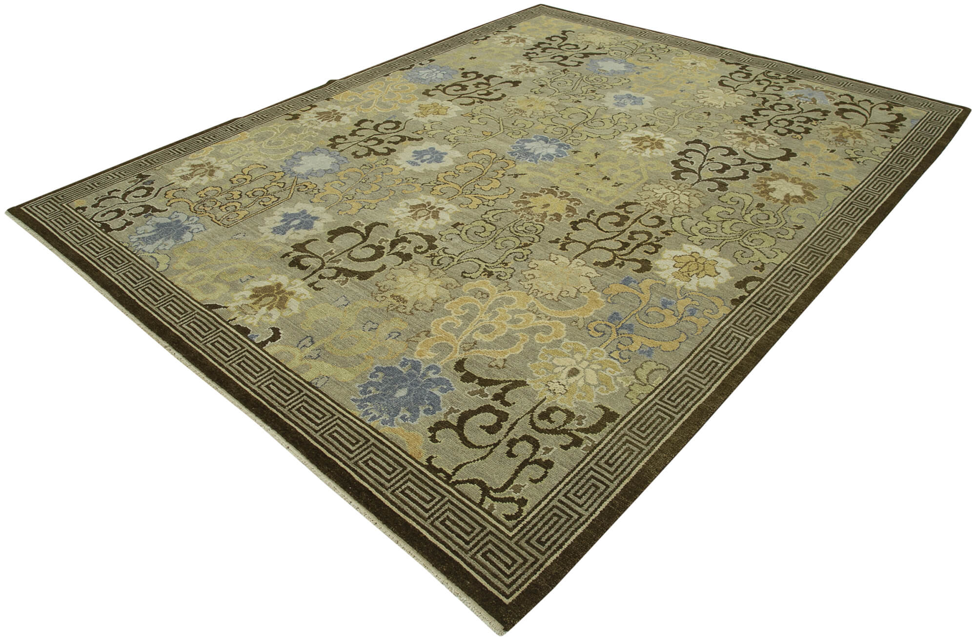 Collection of 7' 11'' x 10' 0'' Hand-Knotted Oushak Rug in a gallery layout