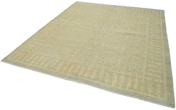 Collection of 7' 9'' x 9' 1'' Hand-Knotted Oushak Rug in a gallery layout