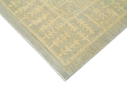 Collection of 7' 9'' x 9' 1'' Hand-Knotted Oushak Rug in a gallery layout