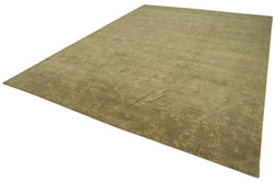 Collection of 9' 9'' x 13' 4'' Hand-Knotted Oushak Rug in a gallery layout