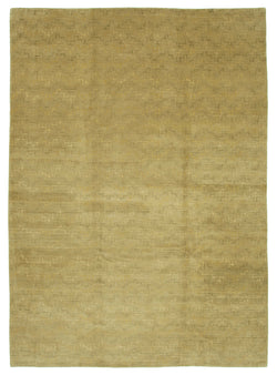 Collection of 9' 6'' x 13' 5'' Hand-Knotted Oushak Rug in a gallery layout