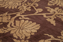 Collection of 9' 8'' x 13' 5'' Hand-Knotted Oushak Rug in a gallery layout