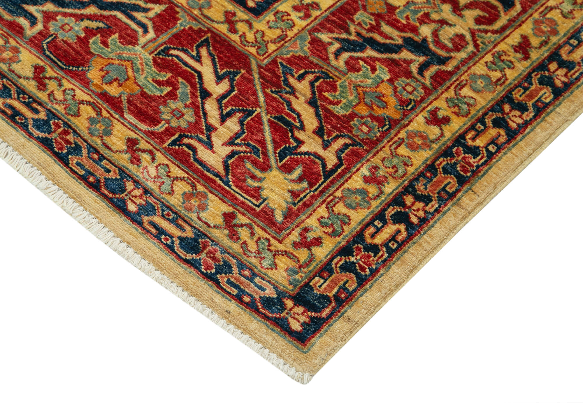 Collection of 7' 11'' x 10' 3'' Hand-Knotted Oushak Rug in a gallery layout