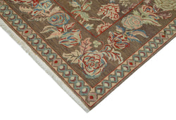 Collection of 5' x 6' 7'' Hand-Knotted Oushak Rug in a gallery layout