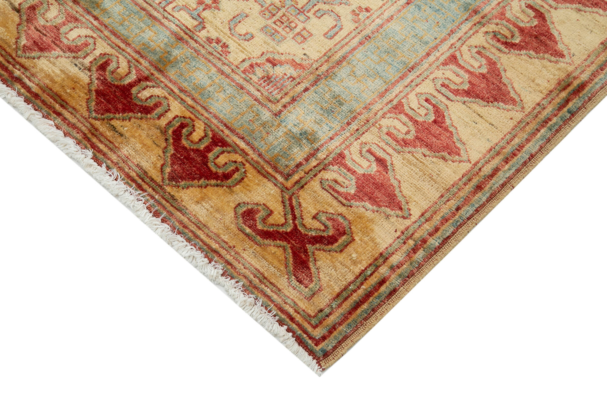 Collection of 6' 1'' x 9' Hand-Knotted Oushak Rug in a gallery layout