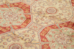 Collection of 6' 1'' x 9' Hand-Knotted Oushak Rug in a gallery layout