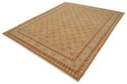 Collection of 7' 7'' x 9' 5'' Hand-Knotted Oushak Rug in a gallery layout