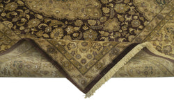 Collection of 9' 2'' x 12' 2'' Hand-Knotted Oushak Rug in a gallery layout