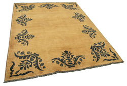 Collection of 5' 9'' x 7' 6'' Hand-Knotted Oushak Rug in a gallery layout