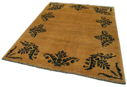 Collection of 5' 9'' x 7' 6'' Hand-Knotted Oushak Rug in a gallery layout