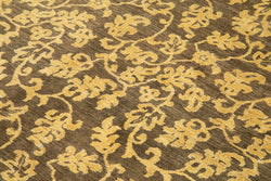 Collection of 7' 9'' x 9' 5'' Hand-Knotted Oushak Rug in a gallery layout