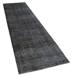 Collection of 3' 1'' x 10' 8'' Hand-Knotted Runner Rug in a gallery layout