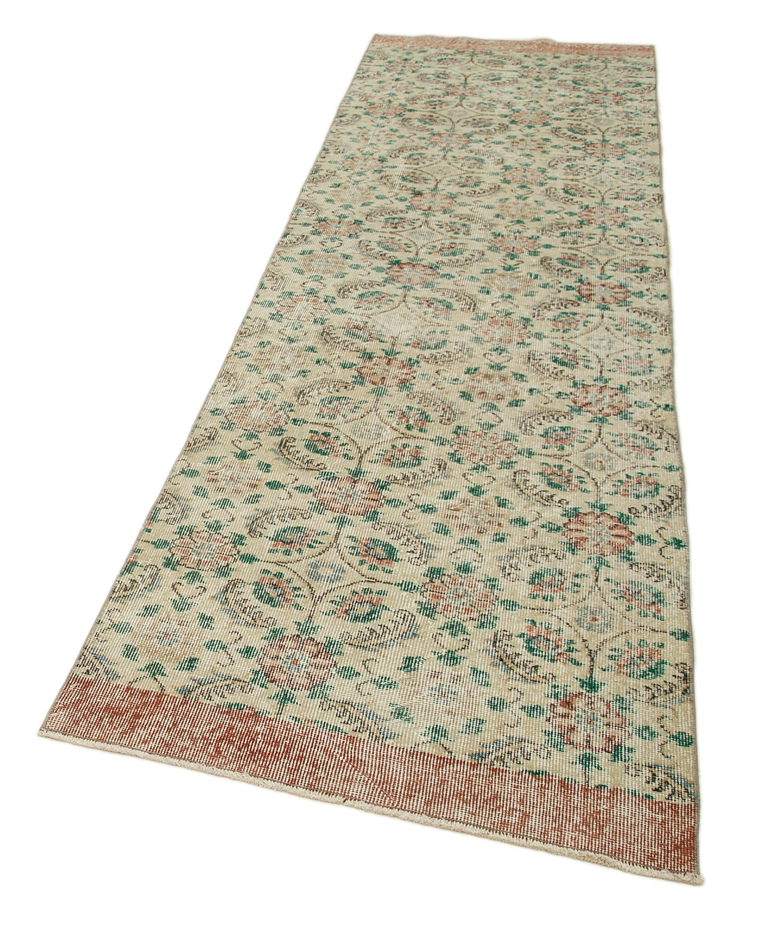 Collection of 3' x 10' 5'' Hand-Knotted Runner Rug in a gallery layout