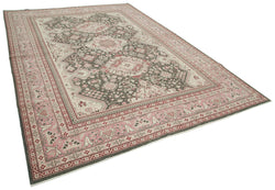 Collection of 8' 0'' x 11' 6'' Hand-Knotted Oushak Rug in a gallery layout