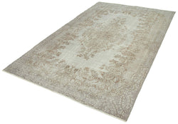 Collection of 5' 9'' x 9' 1'' Handmade Vintage Overdyed Rug in a gallery layout