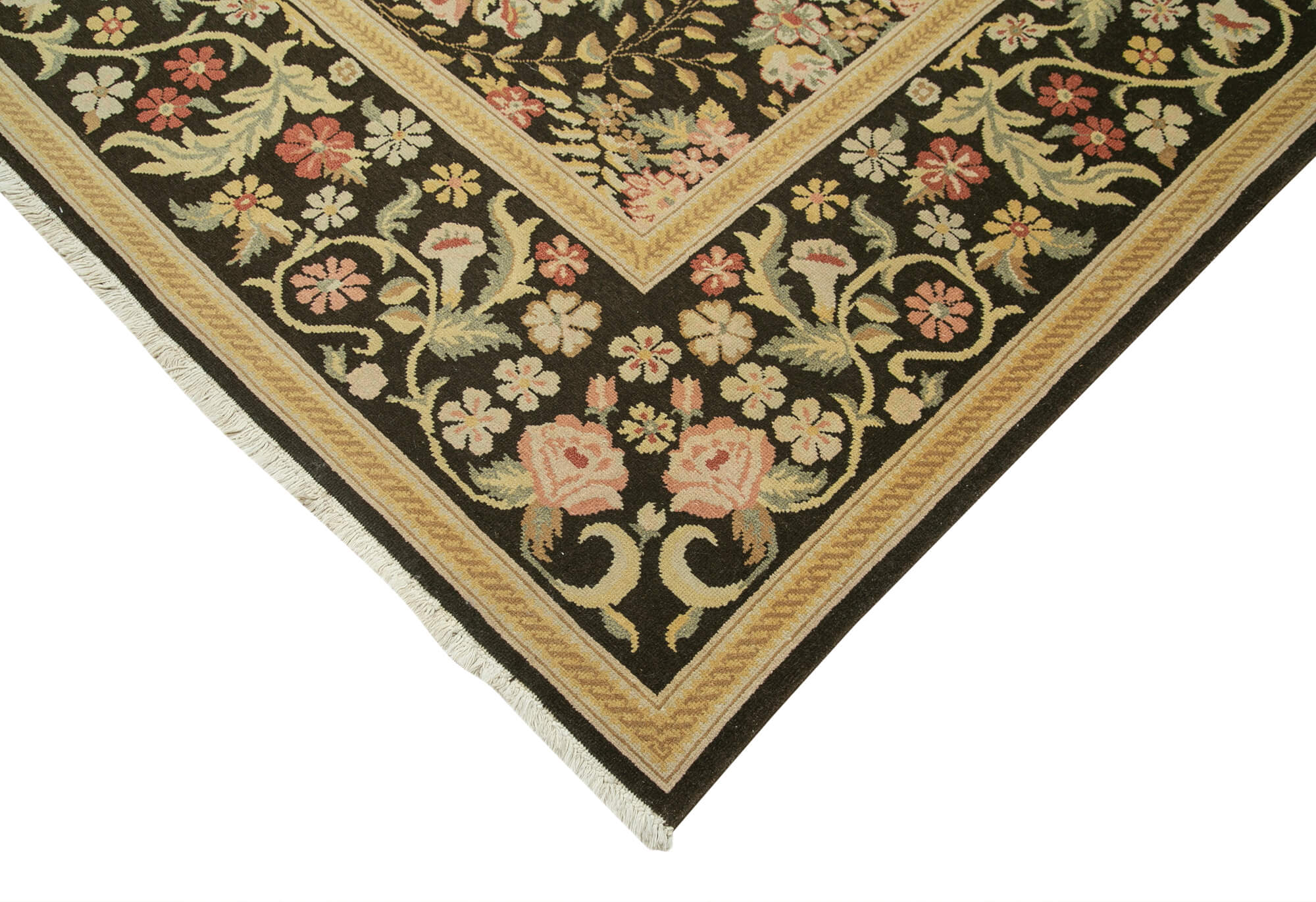 Collection of 10' x 12' 8'' Hand-Knotted Oushak Rug in a gallery layout