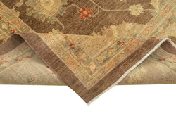 Collection of 9' 8'' x 13' 8'' Hand-Knotted Oushak Rug in a gallery layout