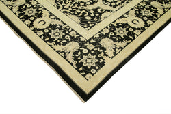 Collection of 9' 5'' x 13' 3'' Hand-Knotted Oushak Rug in a gallery layout