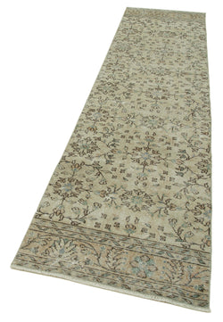 Collection of 2' 7'' x 9' 11'' Hand-Knotted Runner Rug in a gallery layout